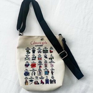 Gilmore Girls Alphabet Canvas Crossbody Bag